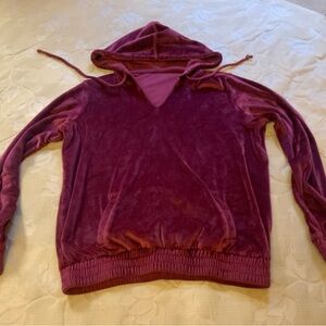 Women’s Velvet Regular Size Hoodie Sweatshirt Size:S